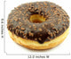 Chocolate doughnut Wall Decal