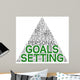 Goals Word Cloud Wall Decal