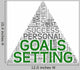 Goals Word Cloud Wall Decal