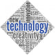 Technology and Creativity Concept in Tag Cloud Wall Decal
