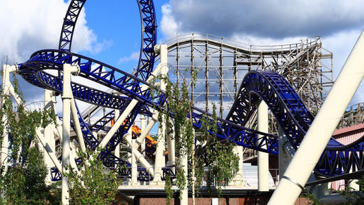 Roller Coaster Wall Mural