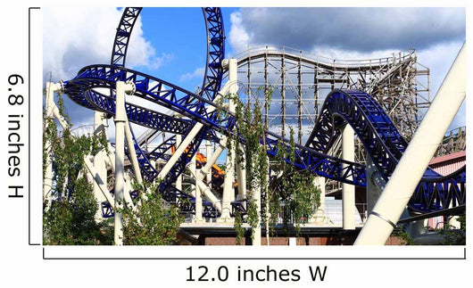 Roller Coaster Wall Mural