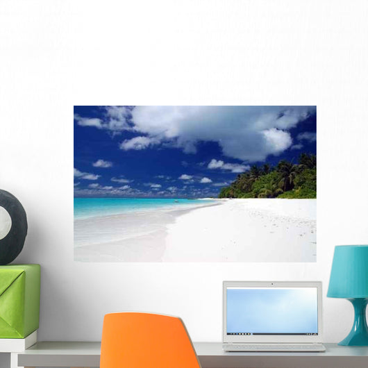 Tropical Beach Wall Decal