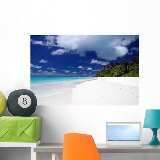Tropical Beach Wall Decal