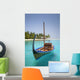 Turquoise Lagoon Atoll with