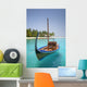 Turquoise Lagoon Atoll with