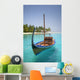 Turquoise Lagoon Atoll with
