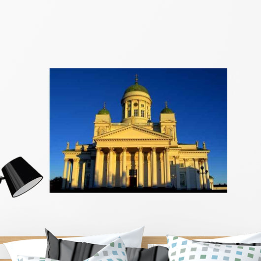 Helsinki Dom Bei Sonnenuntergang Wall Decal