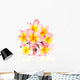 Frangipani Plumeria Flowers Wall Decal