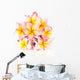 Frangipani Plumeria Flowers Wall Decal