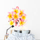 Frangipani Plumeria Flowers Wall Decal