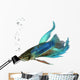 Siamese fighting fish Wall Decal