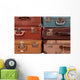 Pile Old Suitcase