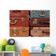 Pile Old Suitcase