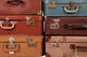 Pile Old Suitcase