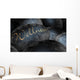 Schwarze Steine - Wellness Wall Mural