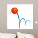 Bouncing Basketball Ball Illustration