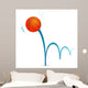 Bouncing Basketball Ball Illustration