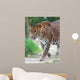 Stalking Leopard Wall Decal