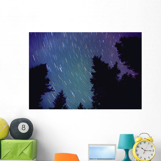 Time Delay Of Stars Wall Mural