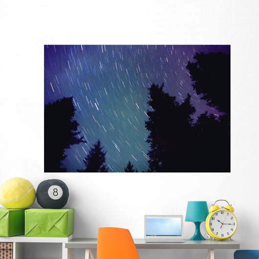 Time Delay Of Stars Wall Mural