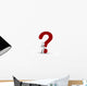 Question Rouge Pour Un Wall Decal