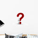 Question Rouge Pour Un Wall Decal