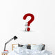 Question Rouge Pour Un Wall Decal