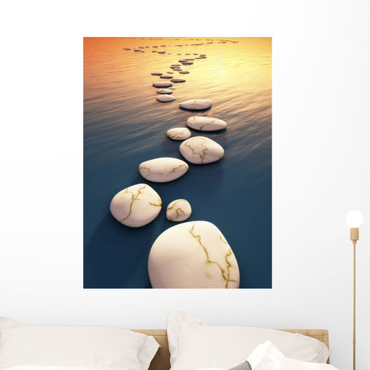 Step Stones Sunset