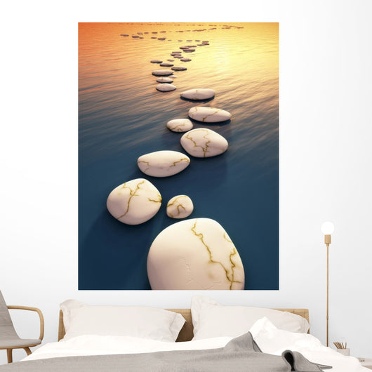 Step Stones Sunset