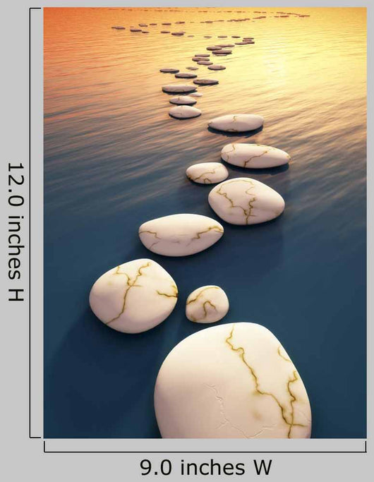 Step Stones Sunset