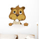 Beaver CREES. Look for Funny Beaver by Keyword "CREES". Wall Decal