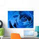 blue rose Wall Mural