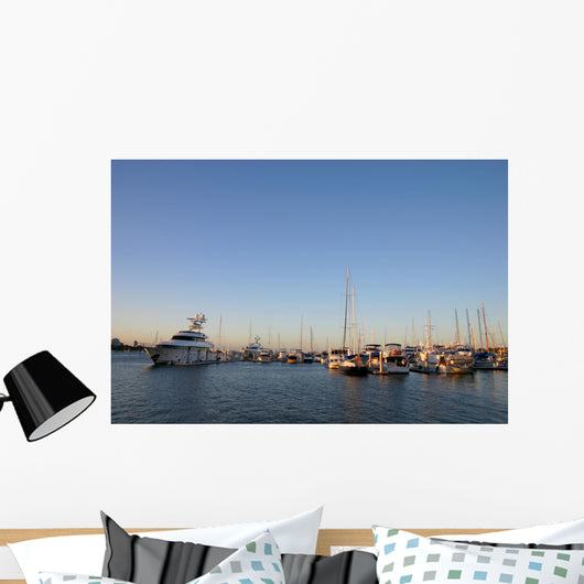Yachts And Cruisers Wall Mural
