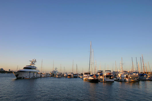 Yachts And Cruisers Wall Mural