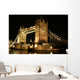 Dark Nigth Tower Bridge Wall Mural