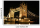 Dark Nigth Tower Bridge Wall Mural