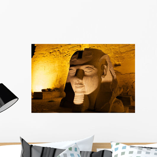 Ramses Statue Vor Dem