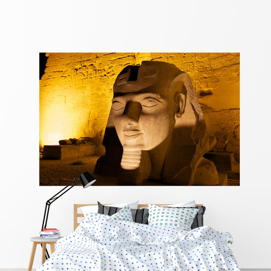 Ramses Statue Vor Dem