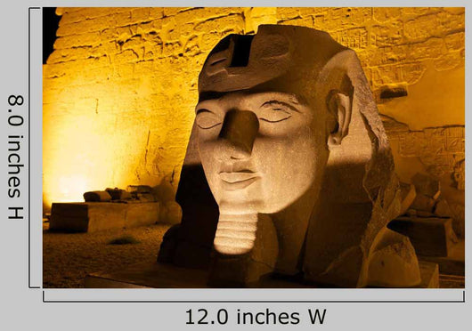 Ramses Statue Vor Dem
