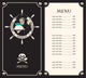 Pirate Menu with Ship's