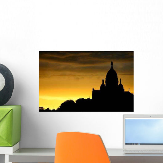 Sunset Montmartre Wall Decal