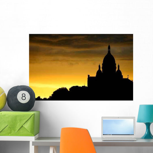 Sunset Montmartre Wall Decal