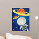 Astronaut Space Wall Mural