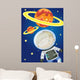 Astronaut Space Wall Mural