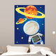 Astronaut Space Wall Mural