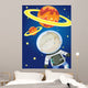 Astronaut Space Wall Mural