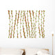 Stems with Leaves Wall Mural