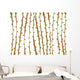 Stems with Leaves Wall Mural