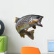 Leaping Trout Wall Decal